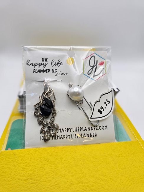 Planner paperclip, planner charm