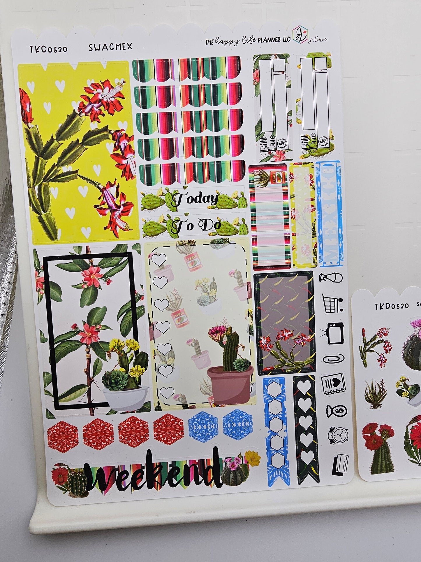 CLASSIC Weekly Planner Sticker Kit, CLASSIC Happy Planner Sticker Kit, Planner stickers, weekly stickers. Read Description!