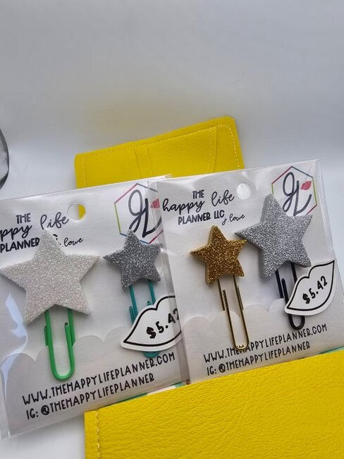 Planner paperclip, Bookmark
