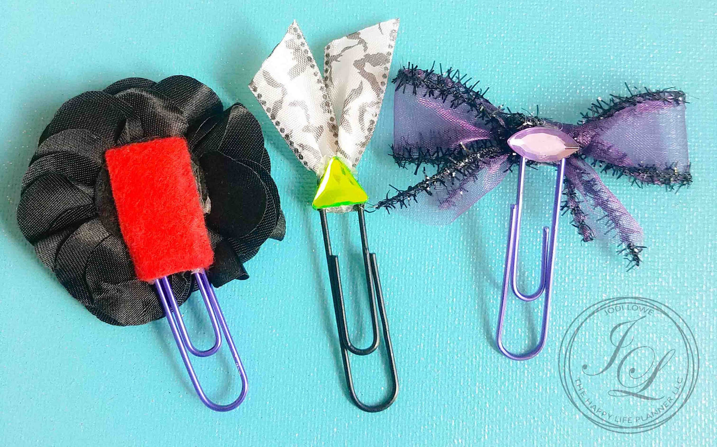 Halloween planner clips