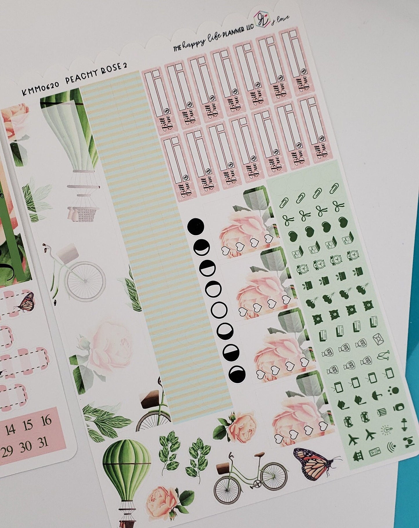 JUNE MINI Monthly Planner Sticker Kit, MINI Happy Planner Sticker Kit, Planner stickers, monthly sticker kit, monthly kit. Read Description!