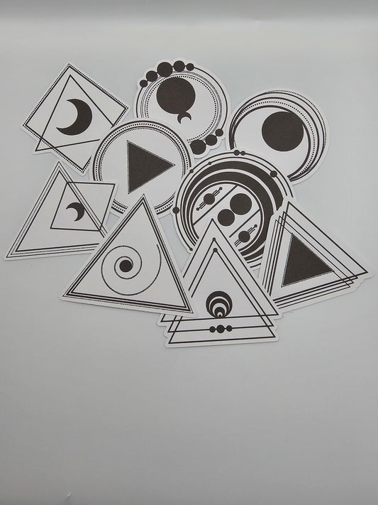 DIE CUTS, Die Cut, paper decor, note cards, bookmarks, School, Planner, Bookmarkers. Read Description!