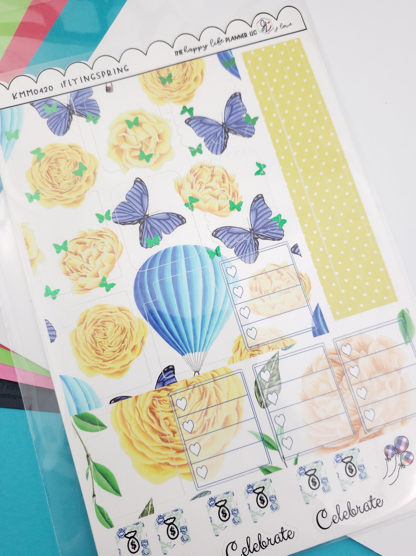 APRIL MINI Monthly Planner Sticker Kit, MINI Happy Planner Sticker Kit, Planner stickers, monthly sticker kit, monthly kit. Read Description