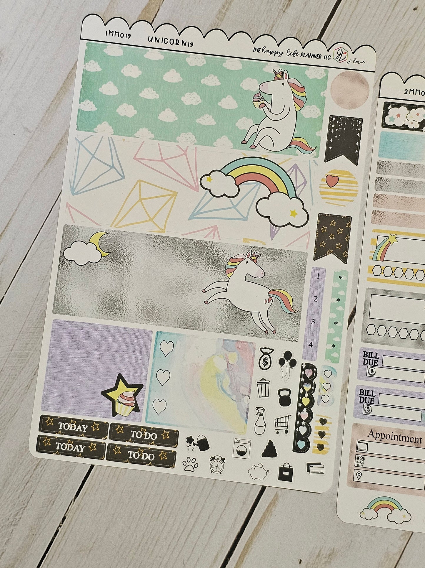 MINI Weekly Planner Sticker Kit, MINI Happy Planner Sticker Kit, Planner stickers, weekly stickers. Read Description!
