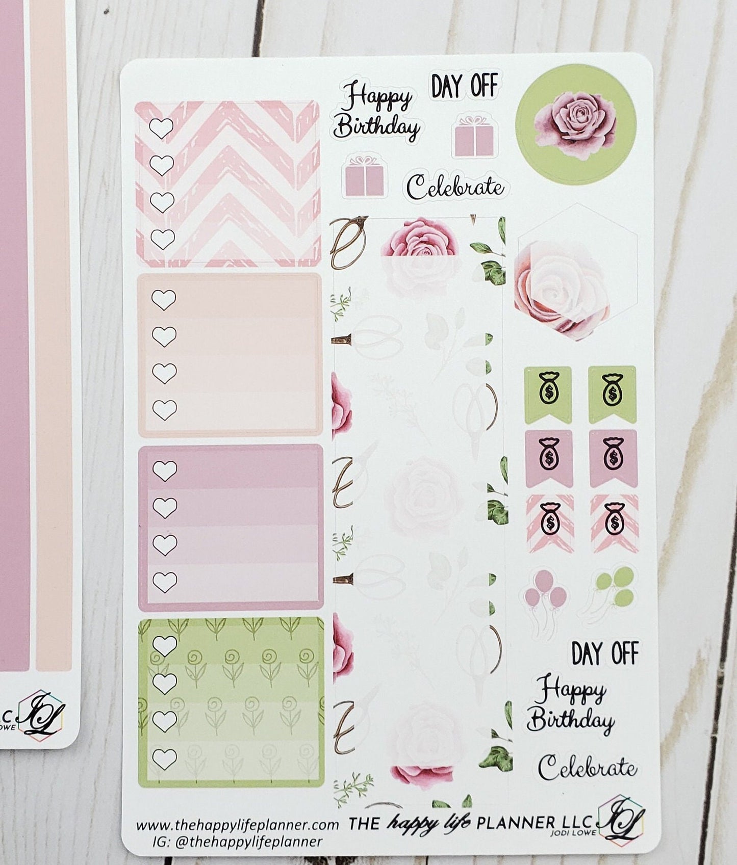 CLASSIC Monthly Planner Sticker Kit, Classic Monthly Happy Planner Sticker Kit, Planner stickers, sticker kit. READ Description!