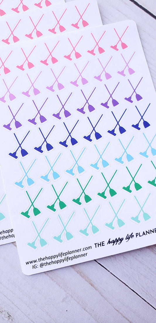 Sweep/Mop planner stickers, sweep and mop stickers, planner stickers, functional stickers